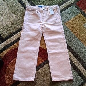 Old Navy Light Pink Adjustable Waist Jeans